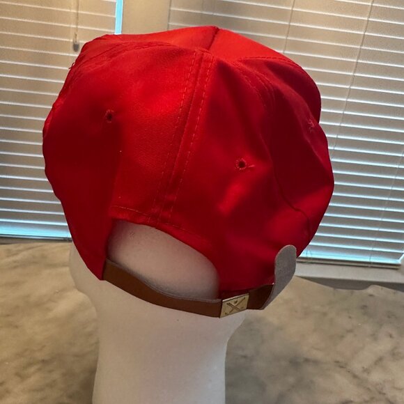 Vintage NEW RED Duck Head Cap/Hat Strapback Baseball Mallard One Size - Picture 8 of 16